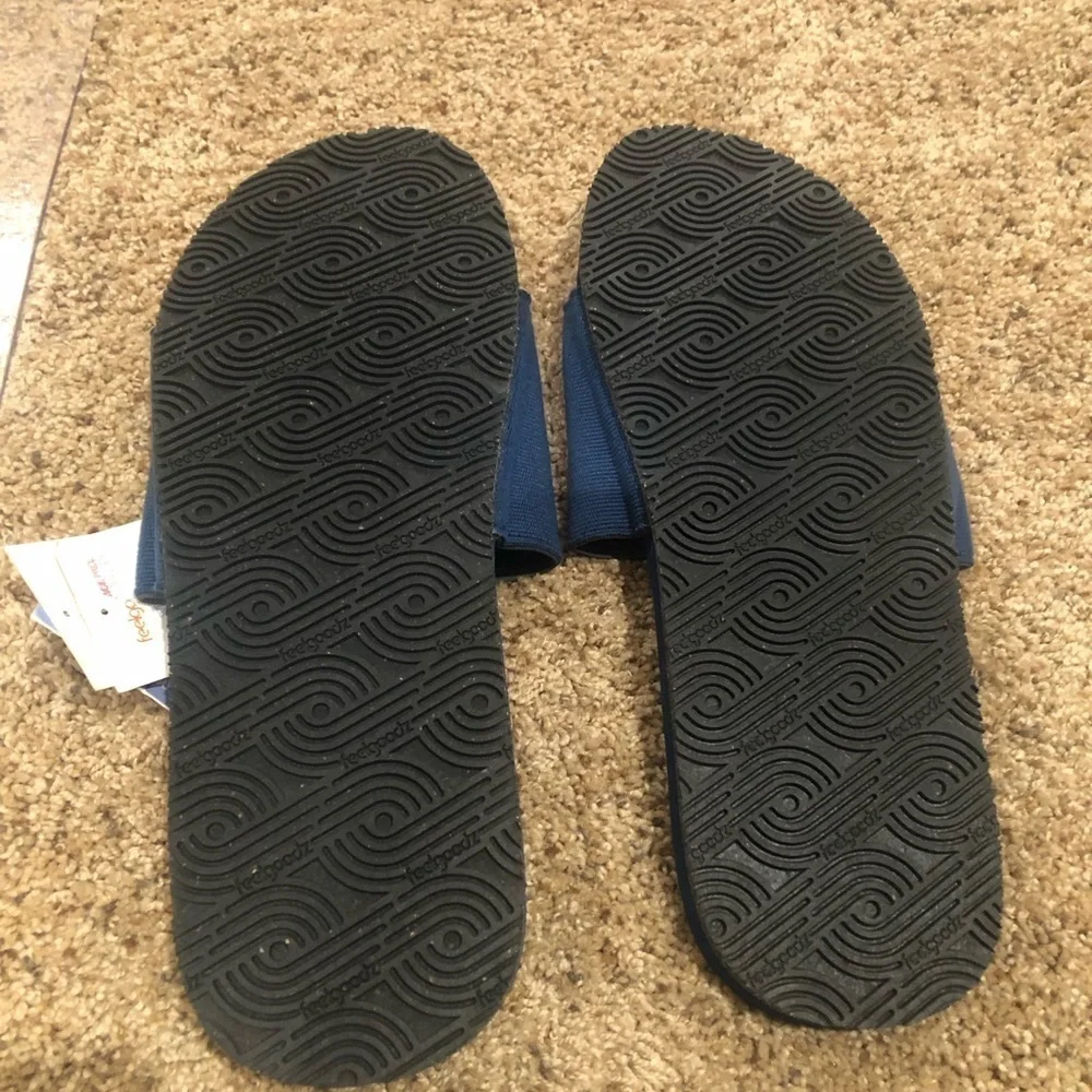 Feelgoodz / NWT/ Men’s Easy Day Slides color: River XL